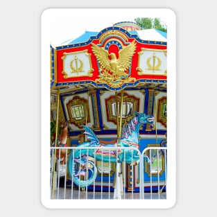 Boston Common Carousel Study 2 Sticker